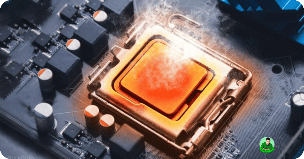 . تجاهل مشكلة ارتفاع درجة الحرارة (Overheating):